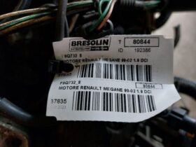 RENAULT Komplett Motor (Segédberendezésekkel)