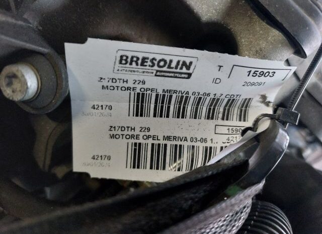 
								OPEL Komplett Motor (Segédberendezésekkel) full									