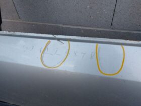 SUZUKI Bal hátsó Ajtó (Üres lemez)