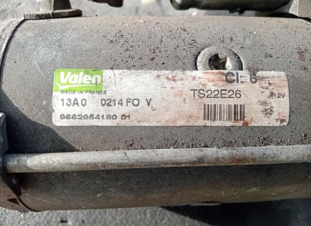 
								PEUGEOT Önindító full									