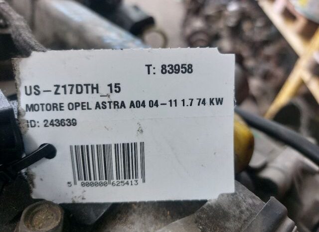 
								OPEL Komplett Motor (Segédberendezésekkel) full									