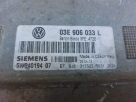 VW Motorvezérlő