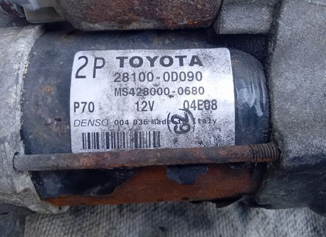 
								TOYOTA Önindító full									