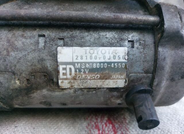
								TOYOTA Önindító full									