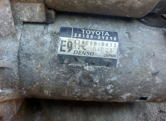 
								TOYOTA Önindító full									