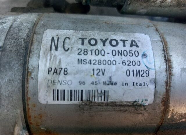 
								TOYOTA Önindító full									