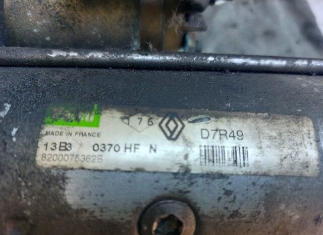 
								RENAULT Önindító full									