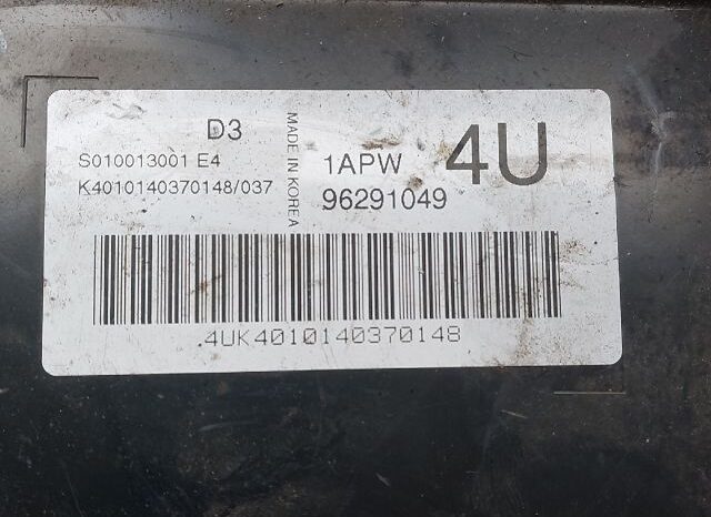 
								DAEWOO Motorvezérlő full									
