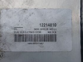 OPEL Motorvezérlő