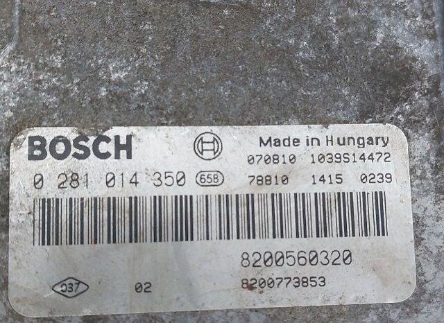 
								RENAULT Motorvezérlő full									