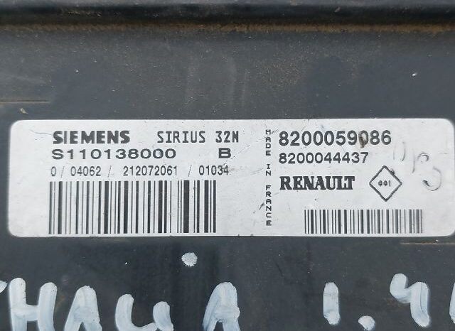 
								RENAULT Motorvezérlő full									