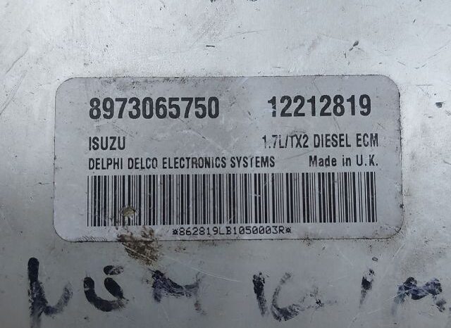 
								OPEL Motorvezérlő full									