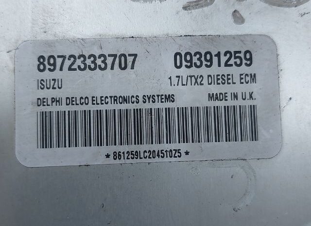 
								OPEL Motorvezérlő full									
