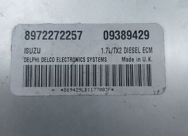 
								OPEL Motorvezérlő full									