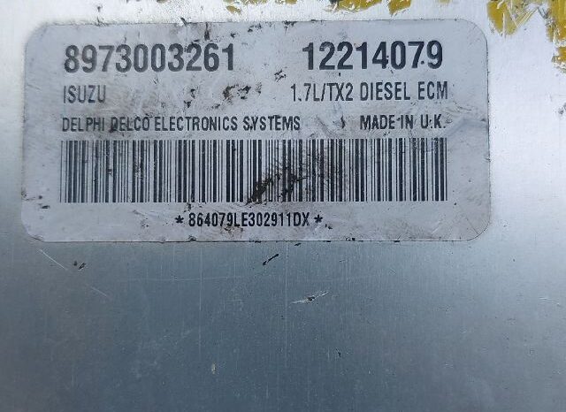 
								OPEL Motorvezérlő full									