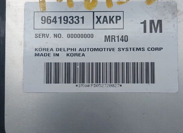 
								CHEVROLET Motorvezérlő full									