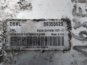 OPEL Motorvezérlő