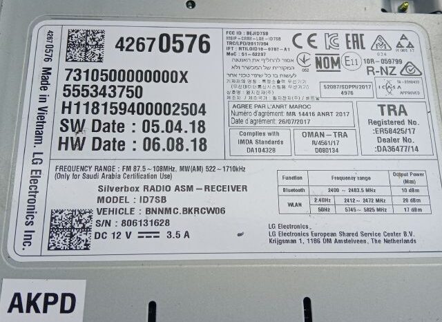 
								OPEL Rádió / CD full									