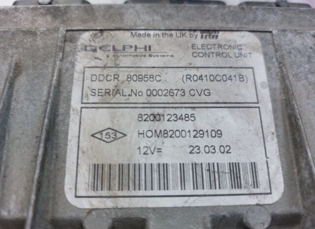 
								RENAULT Motorvezérlő full									