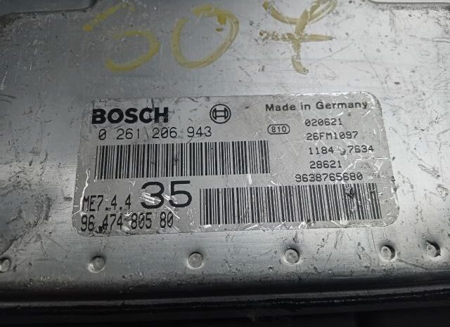 
								PEUGEOT Motorvezérlő full									