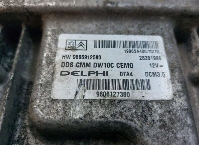 
								CITROËN Motorvezérlő full									