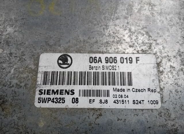 
								SKODA Motorvezérlő full									