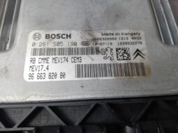 
										PEUGEOT Motorvezérlő full									