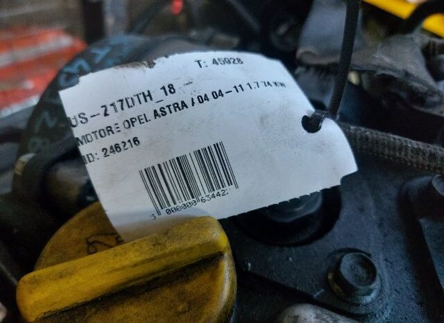 
								OPEL Komplett Motor (Segédberendezésekkel) full									