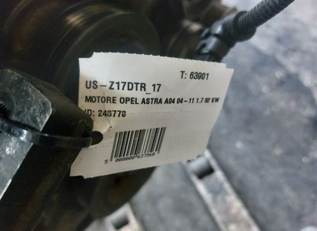
								OPEL Komplett Motor (Segédberendezésekkel) full									