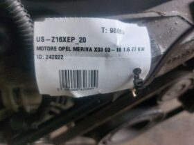 OPEL Komplett Motor (Segédberendezésekkel)