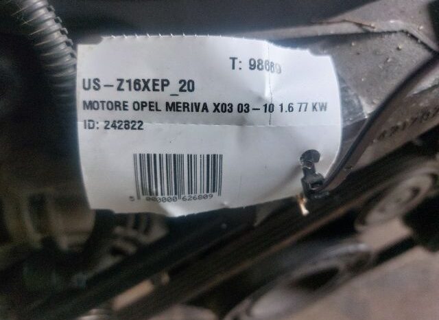 
								OPEL Komplett Motor (Segédberendezésekkel) full									