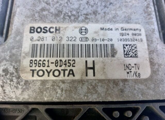 
								TOYOTA Motorvezérlő full									