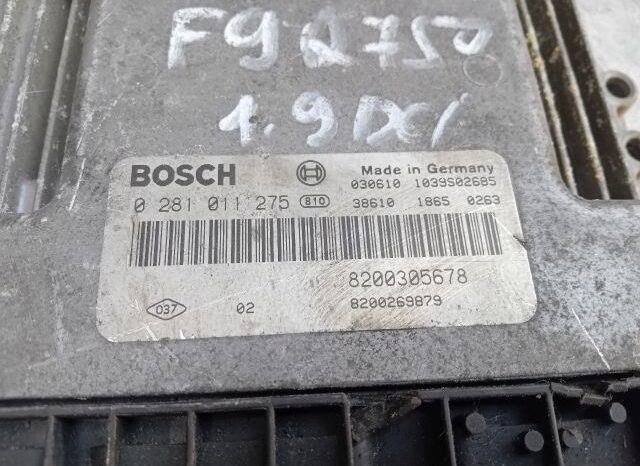 
								RENAULT Motorvezérlő full									