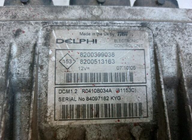 
								RENAULT Motorvezérlő full									