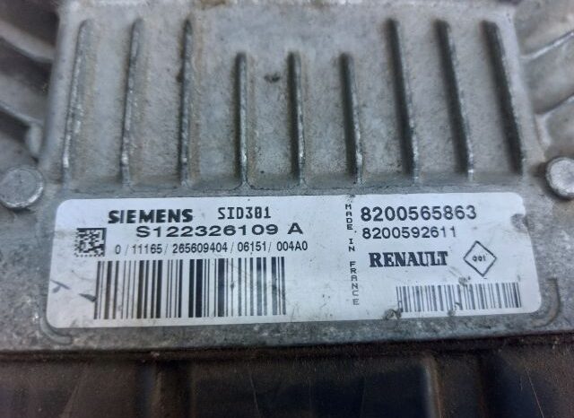 
								RENAULT Motorvezérlő full									