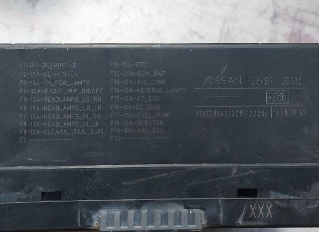 
								NISSAN Biztosítéktábla Motortér full									
